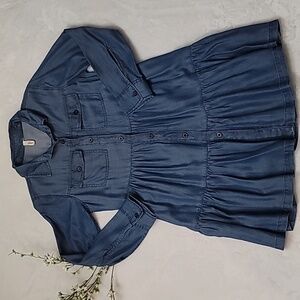 ELAN Blue Jean Dress